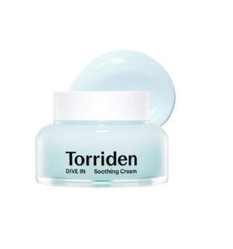 Torriden - DIVE-IN Low Molecular Hyaluronic acid Soothing Cream - drėkinamasis hialurono veido kremas